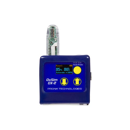 Simulatore SpO2 - OX-2 OxSim Flex® - Pronk Technologies - di frequenza cardiaca / per assistenza generale / monitor