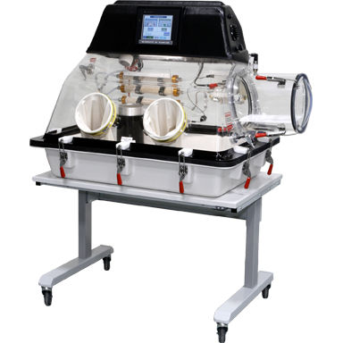 Glove box anaerobica - 857 series - Plas-Labs - da laboratorio / mobile
