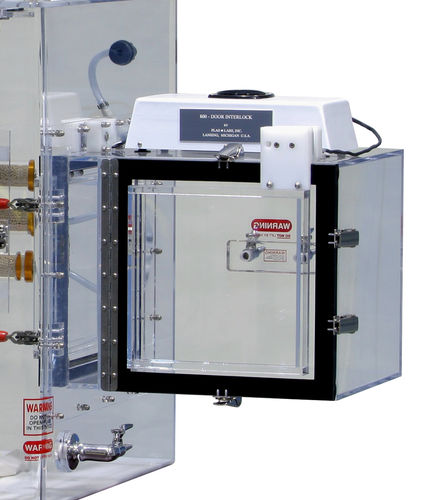 Glove box per manipolazione di polveri - 840 series - Plas-Labs - da laboratorio / di contenimento / da banco