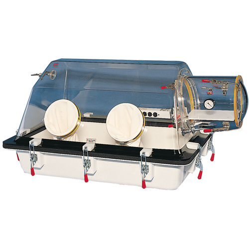 Glove box da laboratorio - 818 series - Plas-Labs - di contenimento / portatile