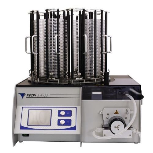 Dispensatore di terreni per piastre di Petri - PetriSwiss PS 200 - Biotool Swiss AG - automatico / da banco