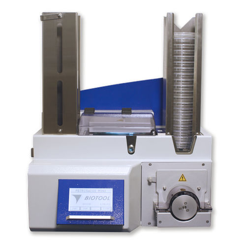 Dispensatore di terreni per piastre di Petri - PetriSwiss PS20 - Biotool Swiss AG - automatico / da banco