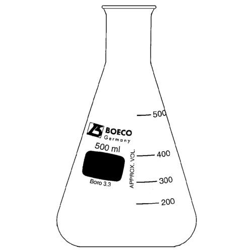 Matraccio da laboratorio - BOE 50216 series - Boeckel Co (GmbH Co.) KG - Erlenmeyer