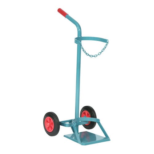 Carrello medico - 7.00.600  - Düperthal Sicherheitstechnik GmbH & Co. KG - portabombole di gas / di trasporto / 1 bombola