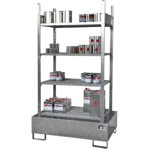 Scaffalatura 4 ripiani - 1.46.015 - Düperthal Sicherheitstechnik GmbH & Co. KG - per container