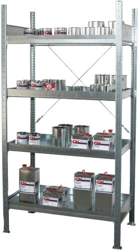 Scaffalatura 4 ripiani - 1.46.530 - Düperthal Sicherheitstechnik GmbH & Co. KG - per container