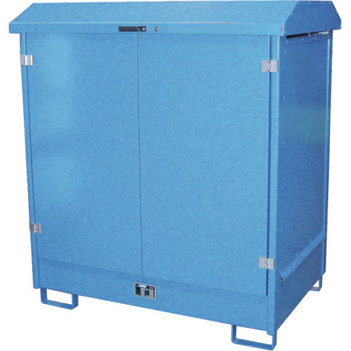 Armadio per liquidi infiammabili - 1.48.212 - Düperthal Sicherheitstechnik GmbH & Co. KG - con sportello / blu / 2 porte