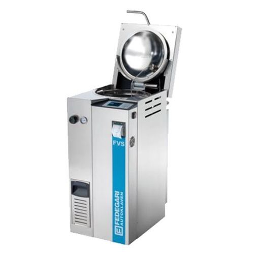Sterilizzatore medico da laboratorio - FVS - Fedegari - a vapore / verticale / compatto
