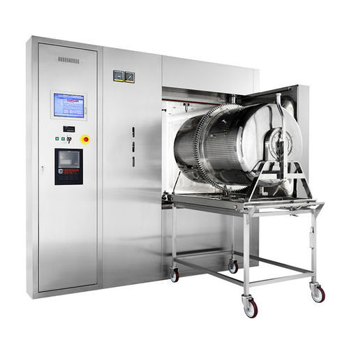 Sterilizzatore per l'industria farmaceutica - Fedegari - a vapore saturo / da terra / automatico