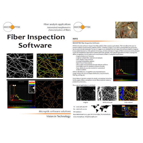 Software medico - MiShell - Microptik BV - di analisi / di analisi delle immagini / di controllo