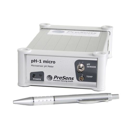 PH-metro da laboratorio - pH-1 micro - PreSens Precision Sensing GmbH - da banco / con termometro
