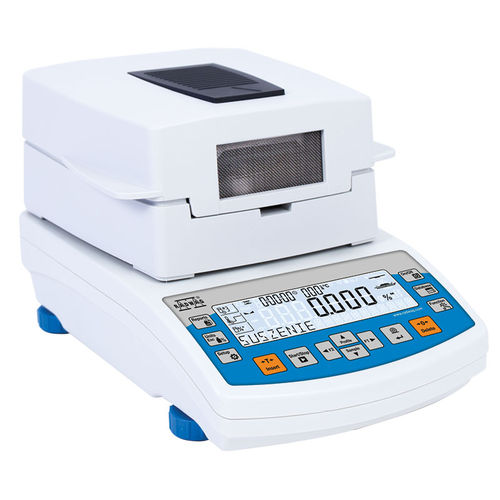 Bilancia per umidità elettronico - MA 110.R - RADWAG Balances & Scales - per l'industria farmaceutica / da banco / con display LCD
