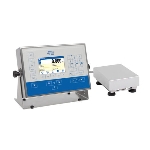 Piattaforma di pesatura elettronica - HX5.EX-1 H series - ATEX - RADWAG Balances & Scales - con schermo amovibile / con display grafico
