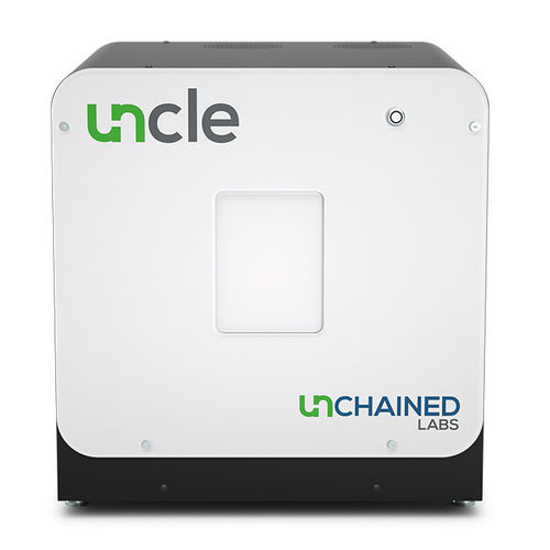 Analizzatore di proteine automatico - Uncle - Unchained Labs - a fluorescenza / di diffusione luminosa / da laboratorio