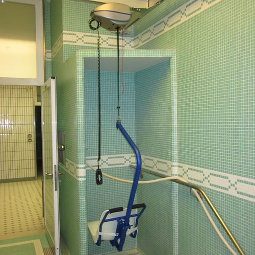 Sollevapersone a batteria - DiGi Project - a soffitto / elevatrice / in acciaio inossidabile