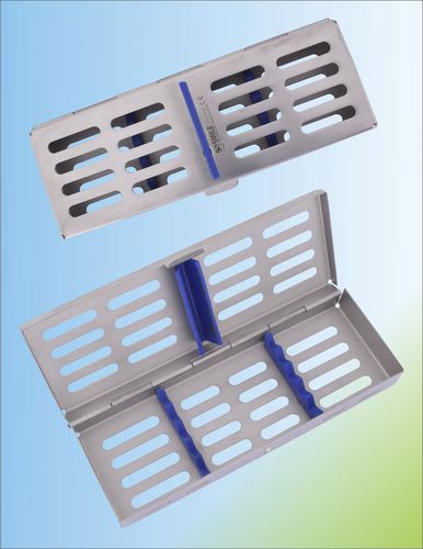 Cassetta di sterilizzazione per strumenti odontoiatrici - SSI 786-4509 - Smile Surgical Ireland Limited - in acciaio inossidabile / perforata