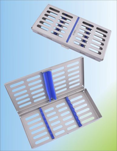 Cassetta di sterilizzazione per strumenti odontoiatrici - SSI 786-4507 - Smile Surgical Ireland Limited - in acciaio inossidabile / perforata