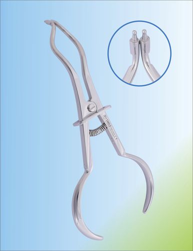 Pinza Diga Gomma Acciaio Inox Pinza Per Diga Dentale In Gomma Brewer - Strumento Odontoiatrico In Acciaio Inox, Nuovo Pinza Per Diga In Gomma Odontoiatria - Foto 4