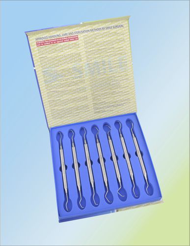 Curetta parodontale - SSI 786-233-9 - Smile Surgical Ireland Limited - di Gracey / autoclavabile / doppia