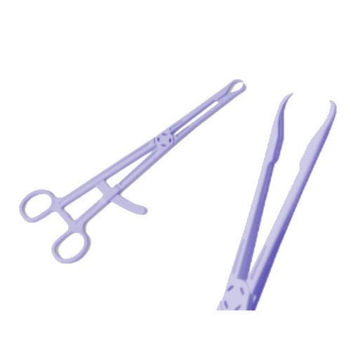 Pinza ginecologica - Tenaculum - Splice Cast - chirurgica / da presa / dentellata