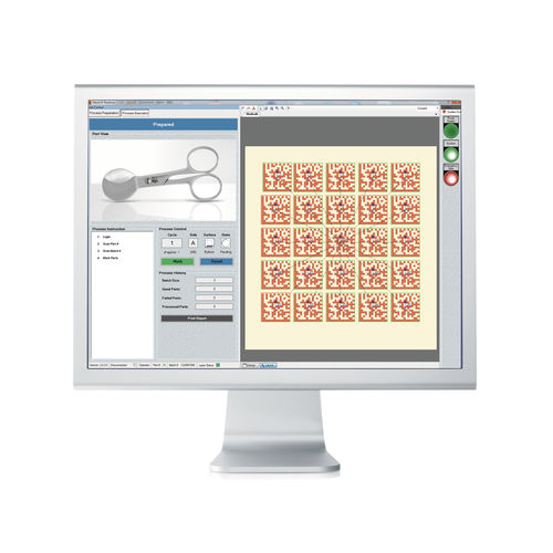 Software di marcatura laser - AOP NT Advanced - FOBA Laser Marking + Engraving, ALLTEC GmbH - per reportistica / di validazione / di verifica