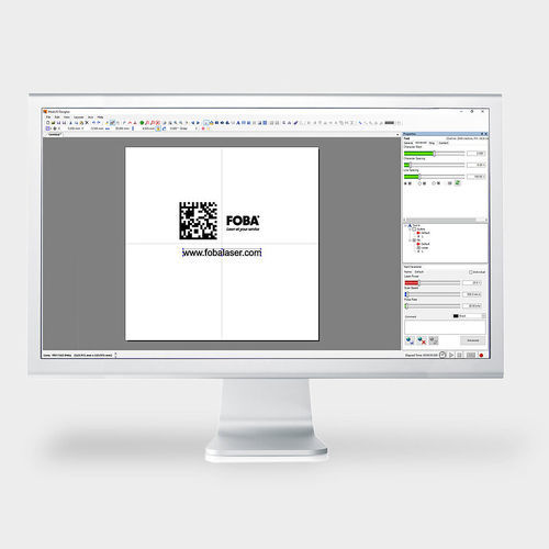 Software di controllo - MarkUS - FOBA Laser Marking + Engraving, ALLTEC GmbH - di progettazione / di tracciabilità / di verifica