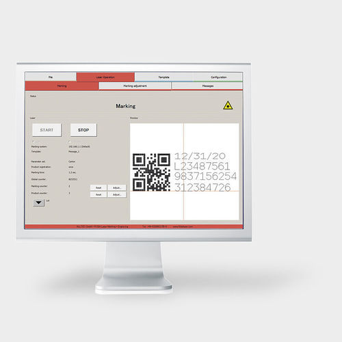 Software di controllo - Draw - FOBA Laser Marking + Engraving, ALLTEC GmbH - CAD / d’importazione / di sicurezza