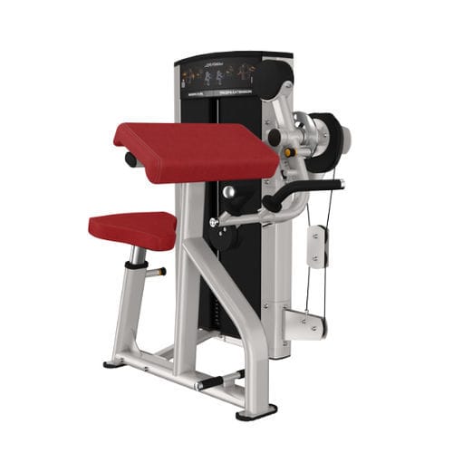 Stazione per esercizi muscolari curl braccia - AXIOM - Life Fitness - estensione dei tricipiti
