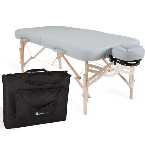 Lettino da massaggio meccanico - SPIRIT™  - Earthlite Medical - portatile / con poggiatesta / con schienale ad altezza regolabile