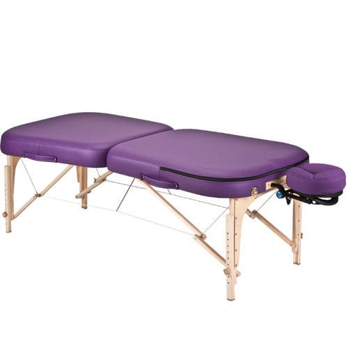 Lettino da massaggio meccanico - Infinity Conforma™ - Earthlite Medical - portatile / con poggiatesta / con schienale ad altezza regolabile