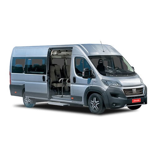 Veicolo per disabili furgone - Fiat Ducato extra-long wheelbase - Olmedo Special Vehicles - entrata posteriore