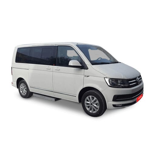 Veicolo per disabili furgone - Volkswagen T6 - Olmedo Special Vehicles - entrata laterale