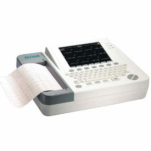 Elettrocardiografo da riposo - ECG-1012 - Dixion Vertrieb Medizinischer Geräte - 12 canali / digitale / con stampante