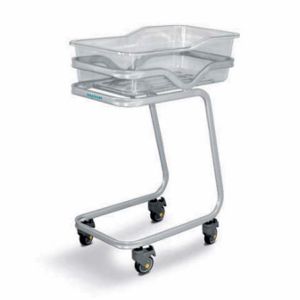 Culla pediatrica Trendelenburg - Dixion Vertrieb Medizinischer Geräte - con rotelle / trasparente