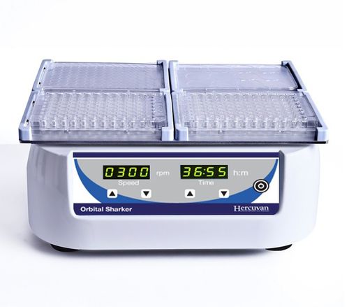 Agitatore di laboratorio orbitale - TT-1500 - Hercuvan - digitale / per PCR / da banco