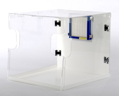 Recinzione di contenimento - BH550 - Solotec Scientific - per aspirazione chimica / per pesatura di polvere / da laboratorio