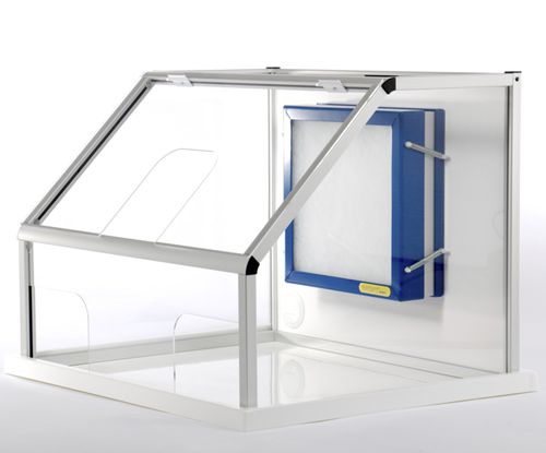 Recinzione per aspirazione chimica - SA640 - Solotec Scientific - per pesatura di polvere / da laboratorio / per l'industria farmaceutica