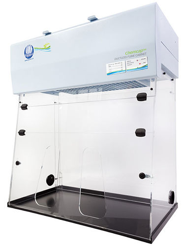 Cappa per aspirazione chimica - Chemcap Clearview - Bigneat - da laboratorio / da banco / a flusso laminare