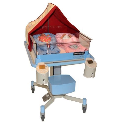 Culla pediatrica per gemelli - BB400 - Kanmed - ad altezza regolabile
