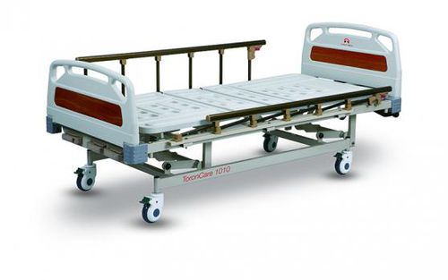 Letto da ospedale - ToronCare 1010 - Torontech Group International - manuale / ad altezza regolabile / con rotelle