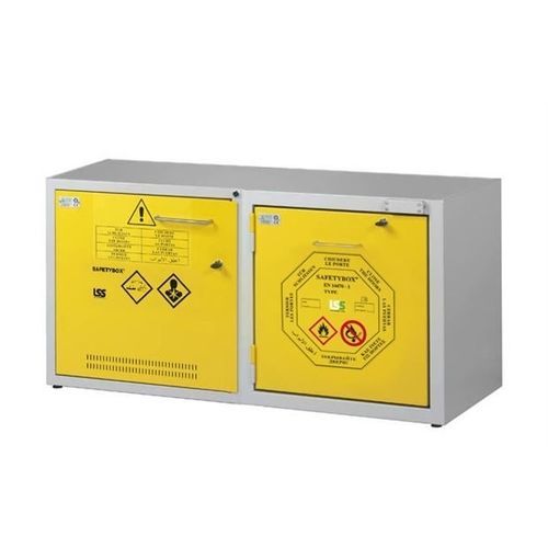 Armadio di sicurezza - KEMFIRE® 1200/50 type A - Labor Security System - per acidi / per basi / per prodotti infiammabili