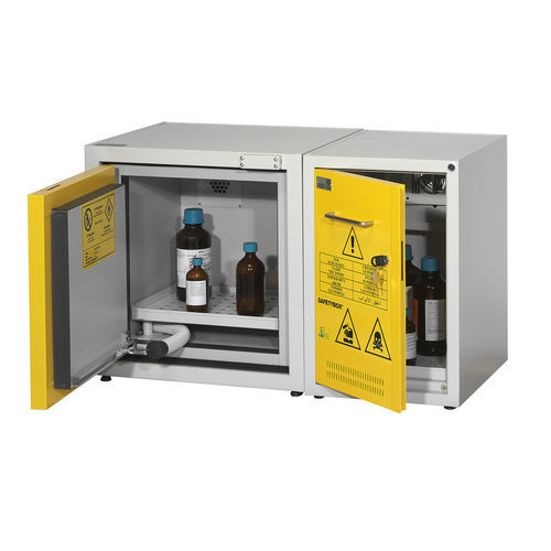 Armadio per prodotti chimici - KEMFIRE® 1000/50 type A - Labor Security System - per acidi / per basi / per prodotti infiammabili