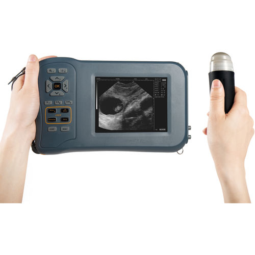 Ecografo veterinario palmare - DP-20 Plus  - Promed Technology - multiuso / in bianco e nero