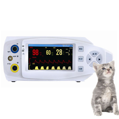 Monitor portatile per paziente - PM-2C VET - Promed Technology - compatto / di frequenza cardiaca / etCO2