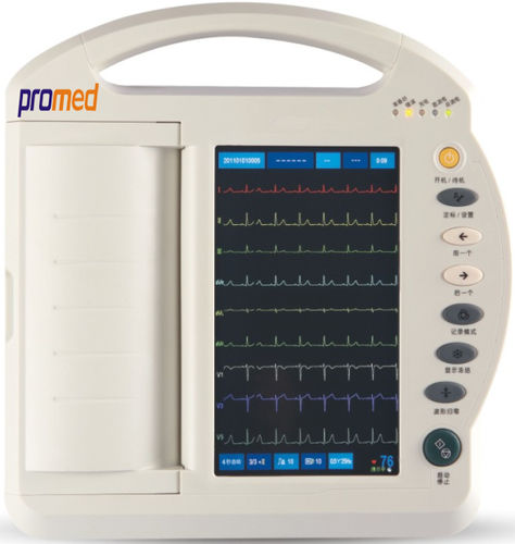 Elettrocardiografo da riposo - ECG-T12 - Promed Technology - 12 canali / digitale / con stampante