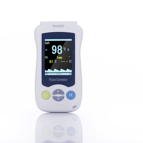 Pulsossimetro palmare - PM-1A mini VET - Promed Technology - per sperimentazione animale / veterinario / con sensore separato