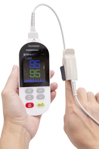 Pulsossimetro palmare - H1 - Promed Technology - medico / per ospedale / per cure domiciliari