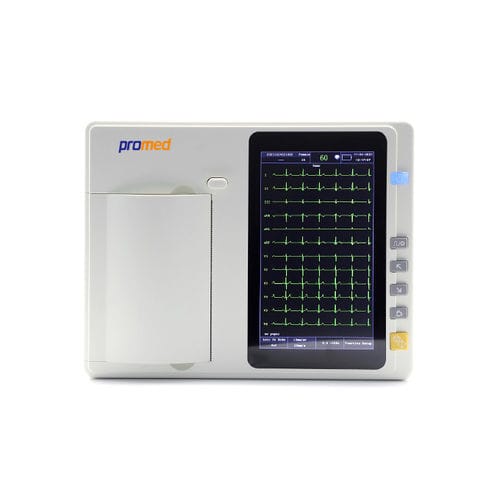 Elettrocardiografo da riposo - ECG-103C PLUS - Promed Technology - 3 canali / digitale / con stampante
