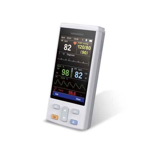 Monitor di segni vitali compatto - PM-4 PLUS VET - Promed Technology - portatile / di temperatura / ECG