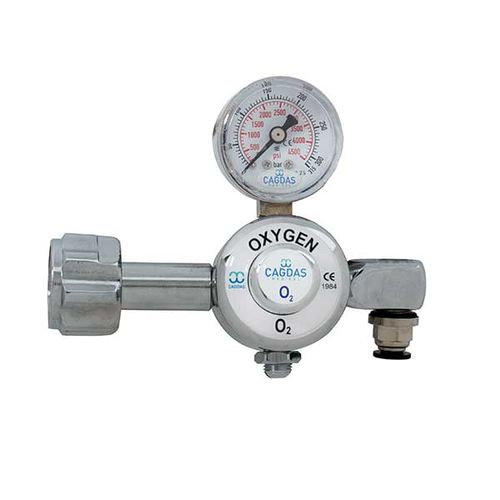 Regolatore di pressione di ossigeno - GE 02 6 series - Çağdaş Medical - da laboratorio / monostadio / portata regolabile